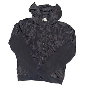 Forever 21- Active Hooded Zip Windbreaker Jacket.